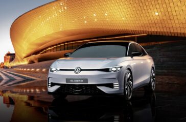 Statt Türgriffe bietet der ID. Aero leuchtende Touchflächen