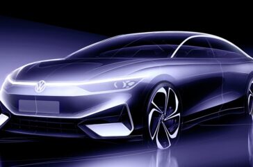 Vor der Enthülllung am 27. Juni hat VW erste Skizzen vom "ID. Aero"-Konzept veröffentlicht