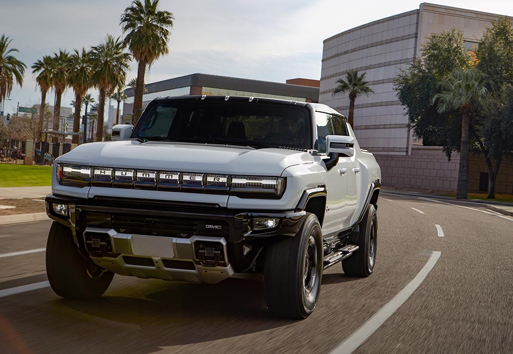 Der GMC Hummer EV ist nicht gerade ein Paradabeispiel für ein Öko-Mobil.