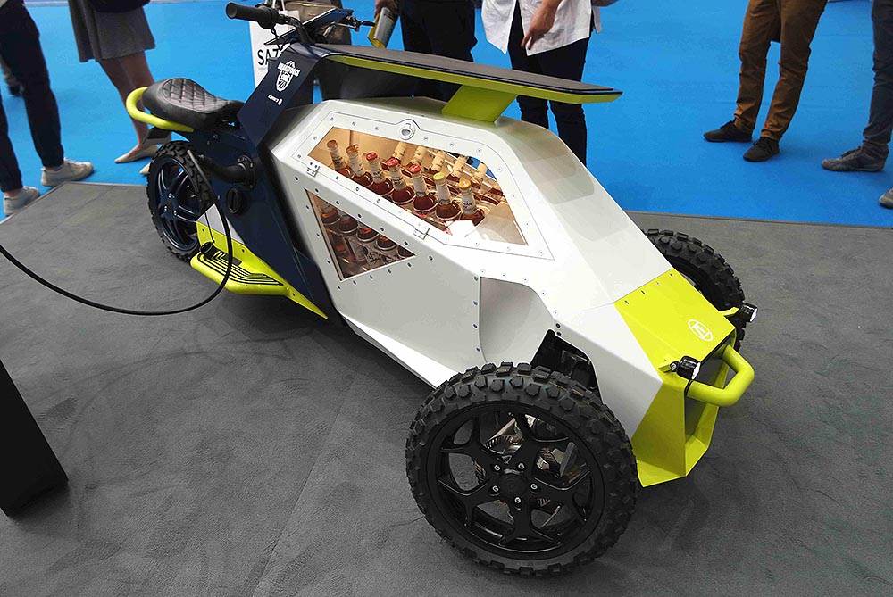 Beim LKF BarCycle handelt es sich um ein Konzeptfahrzeug. Ein Serienbau ist nicht angedacht.