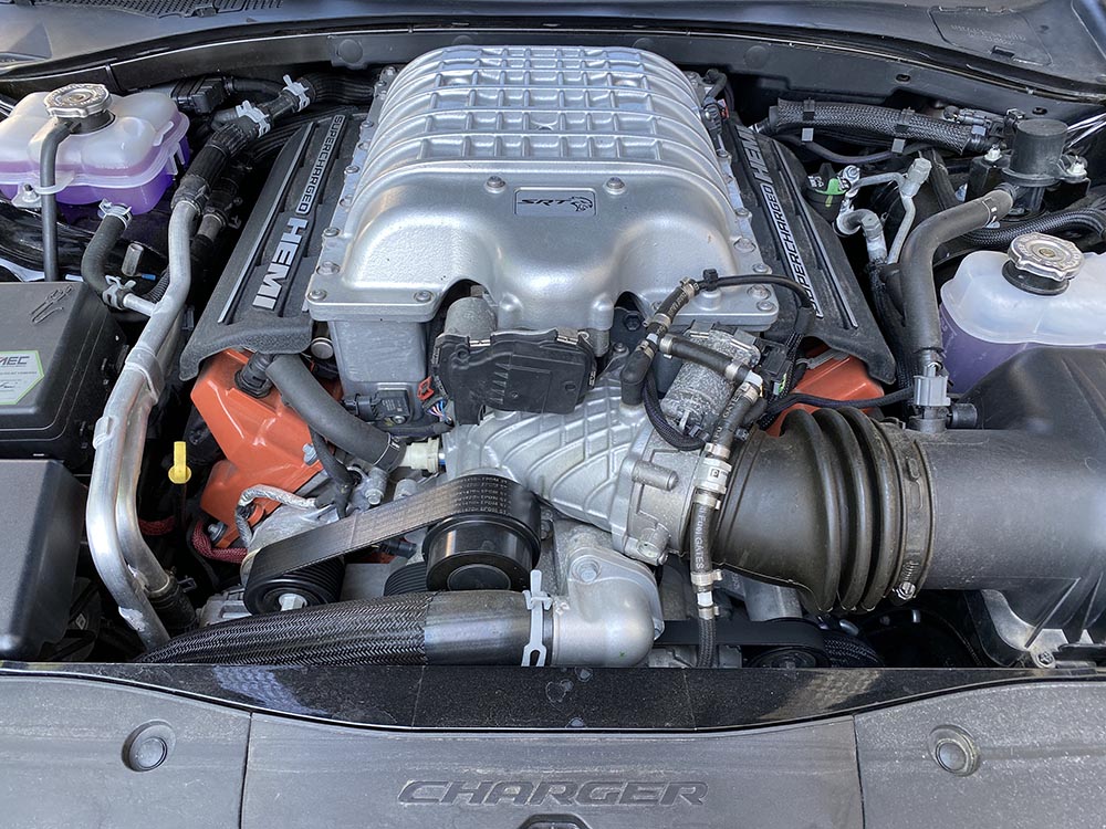 Der 6,2-l-V-Achtzylinder-Ottomotor mit Kompressoraufladung kommt auf 527 kW/717 PS.