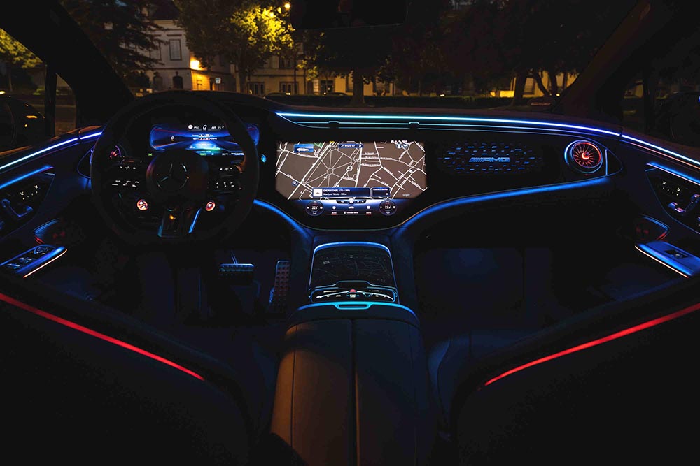 Press Test Drive AMG C 43 & AMG EQE 53, 2022, Colmar