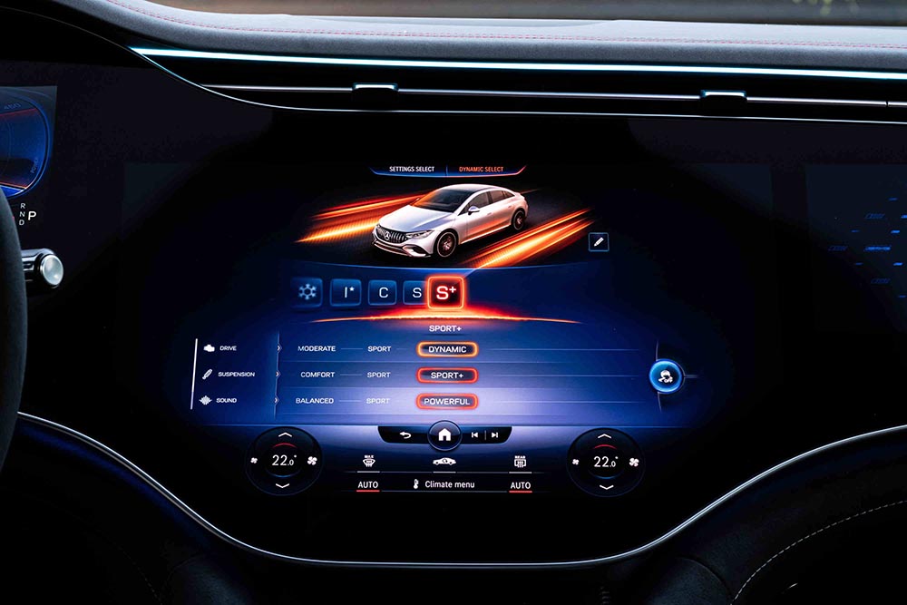 Press Test Drive AMG C 43 & AMG EQE 53, 2022, Colmar