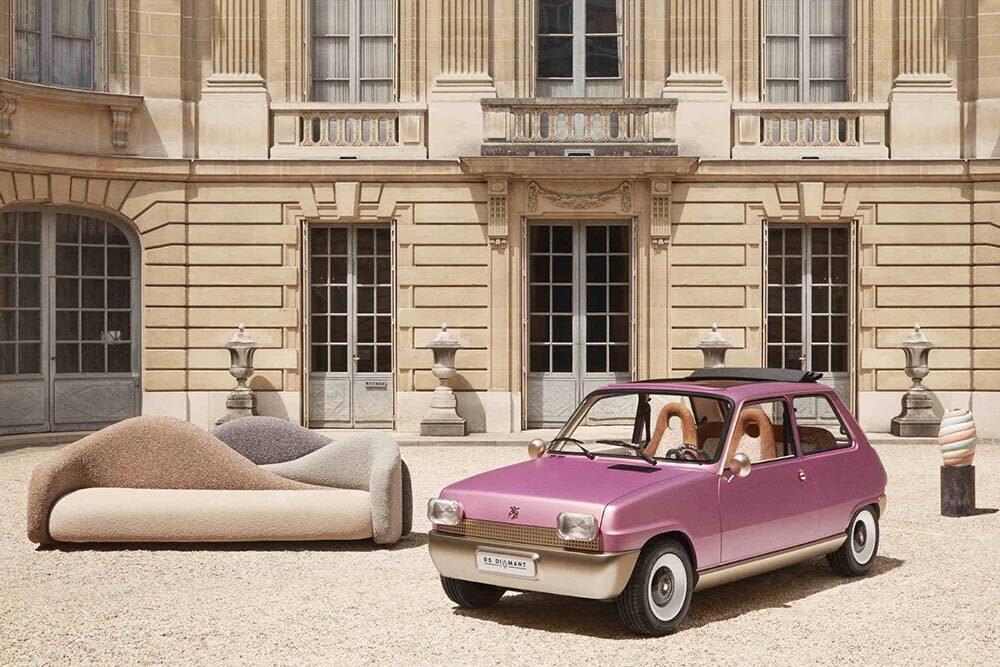 Zusammen mit dem Designer Pierre Gonalons hat Renault einen Ur-R5 zum schmucken Elektroauto umgebaut