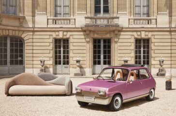 Zusammen mit dem Designer Pierre Gonalons hat Renault einen Ur-R5 zum schmucken Elektroauto umgebaut