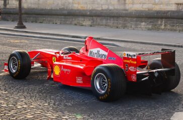Im Rahmen der Monterey Auto Week in Kalifornien (18. – 20.8.) kommt der Michael Schumacher-Formel-1 Ferrari F300 von 1998 (Chassis-Nummer 187) unter den Hammer