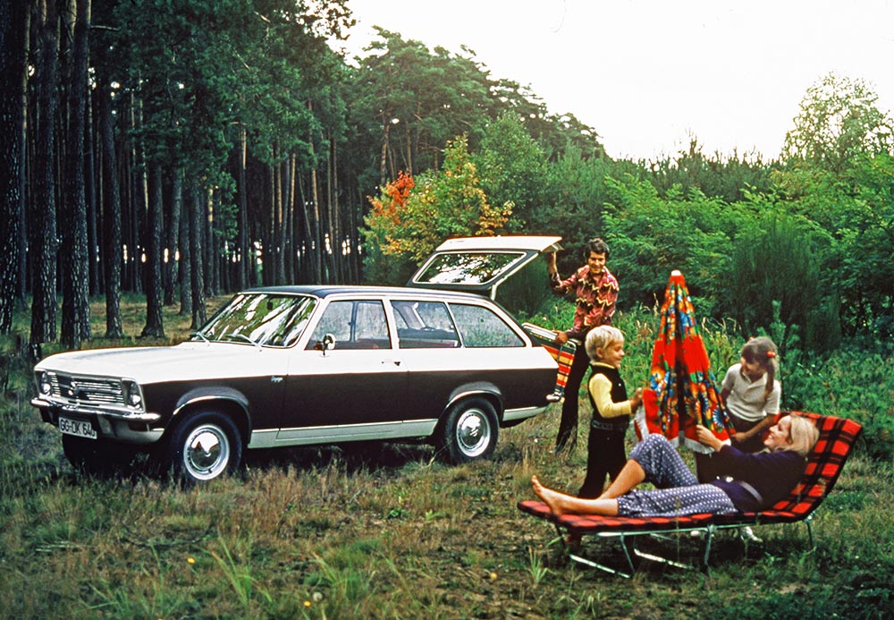 Opel Ascona Voyage ab 1970.