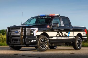 Ford bietet eine Polizei-Variante seines Elektro-Pick-ups an