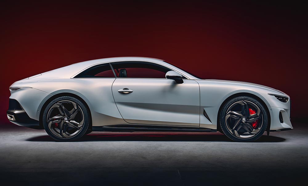 Mit dem Zwölfzylinder-Coupé gibt Bentley nun einen Ausblick auf seine elektrische Zukunft.
