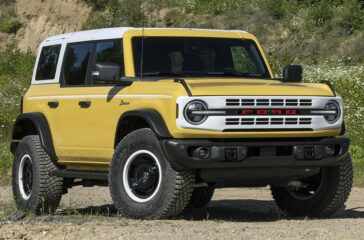 Alle Bronco-Variante sind in den USA nun auch im Heritage-Look erhältlich