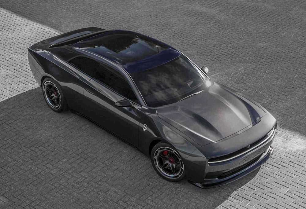 Für ein Muscle-Car verblüffend elegant: Dodge Charger Daytona SRT Concept.