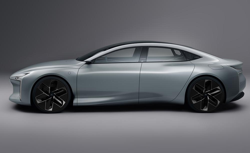 Das Hopium-Konzept zeichnet sich durch eine besonders glatte Außenhaut aus.