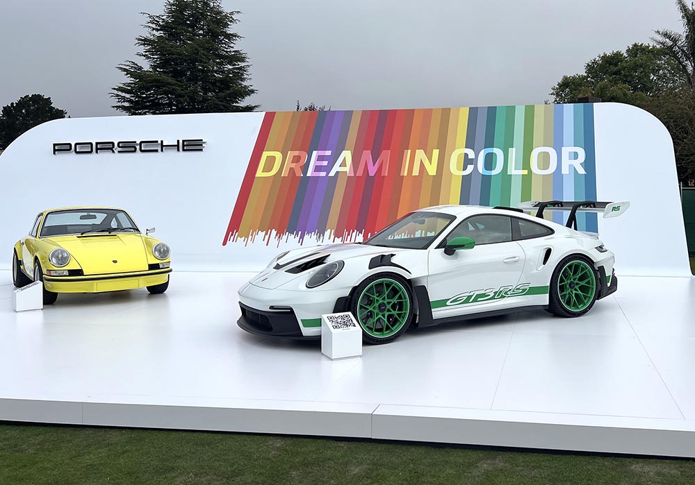 Porsche nutzt Pebble Beach für die Premiere des 911 GT3 RS.