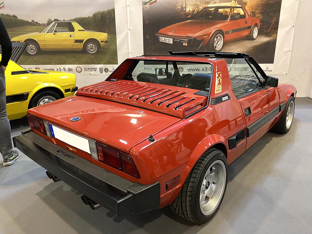 Der Bertone X1-9 macht auch heute noch eine gute Figur.