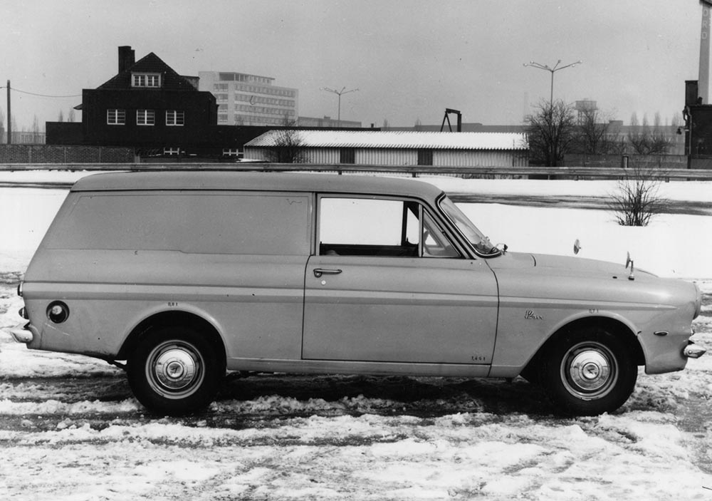 Auch eine Kastenwagen-Variante war zu haben.