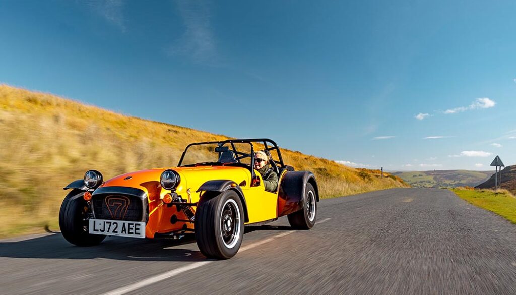 Bei Caterham ersetzt der neue Seven 340 den bisherigen Seven 275