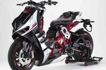 Mit dem Dragster 500GP will Italjet 2024 ins Maxi-Scooter-Segment einsteigen
