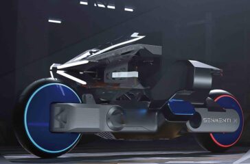 Mit dem Konzeptbike Senmenti X zeigt Horwin, wie künftige E-Motorräder aussehen könnten