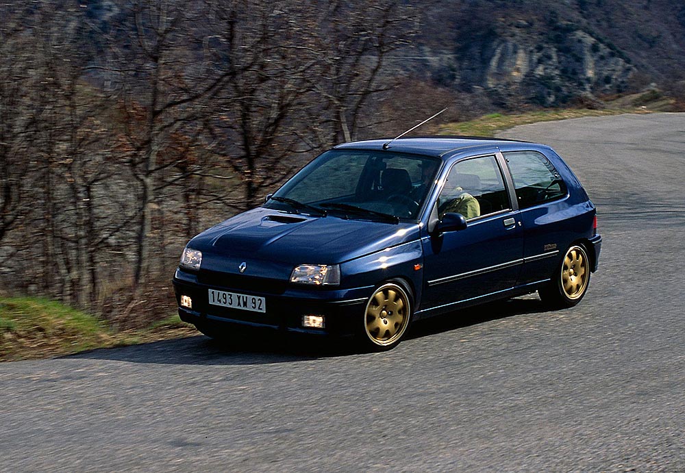 Zu den furiosen Kraftzwergen im Autojahr 1993 zählte der Renault Clio Williams.