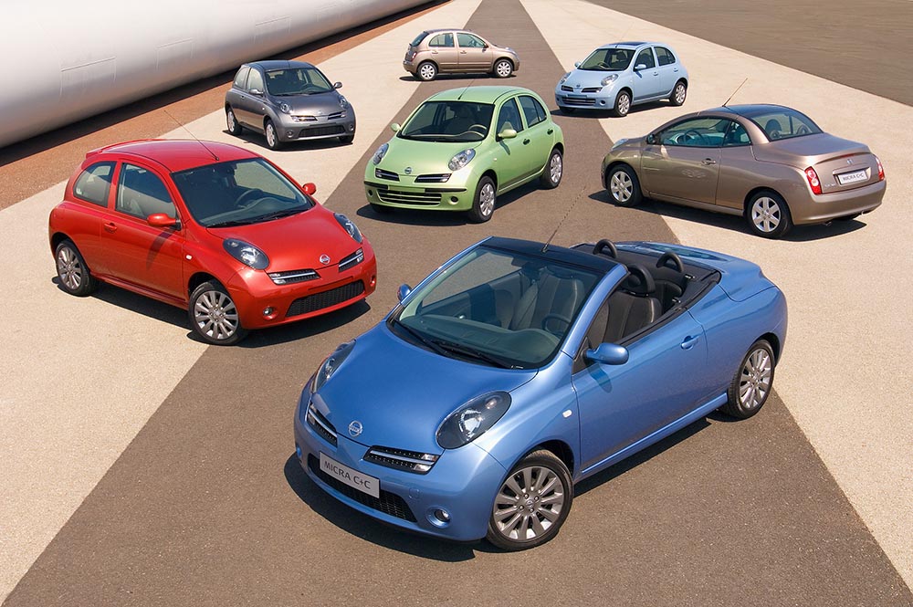 Die Vorstellung der dritten Micra-Generation (K12) erfolgt 2002 auf dem Pariser Salon.