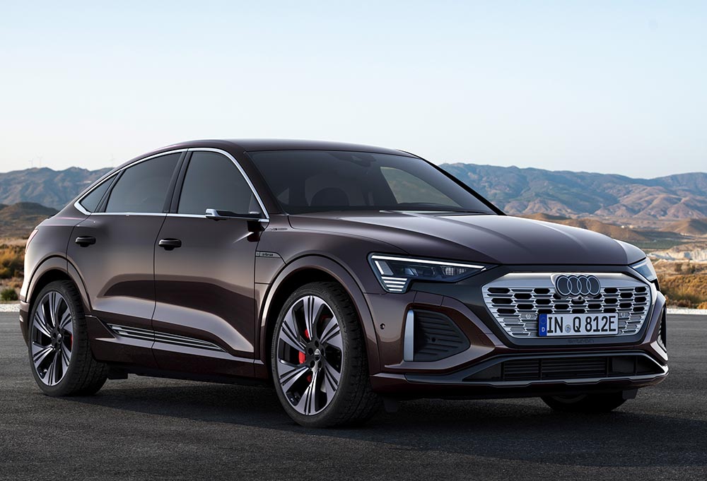 Der E-Tron Quattro heißt künftig Q8 E-Tron. Seine Reichweite steigt auf bis zu 600 Kilometer.