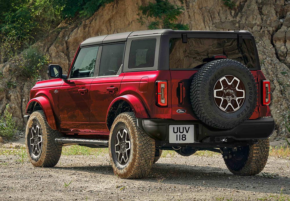 Die Karosserie ist typisch kastig.