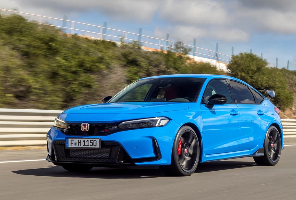 Der neue Honda Civic Type R fährt bis zu 275 km/h schnell.