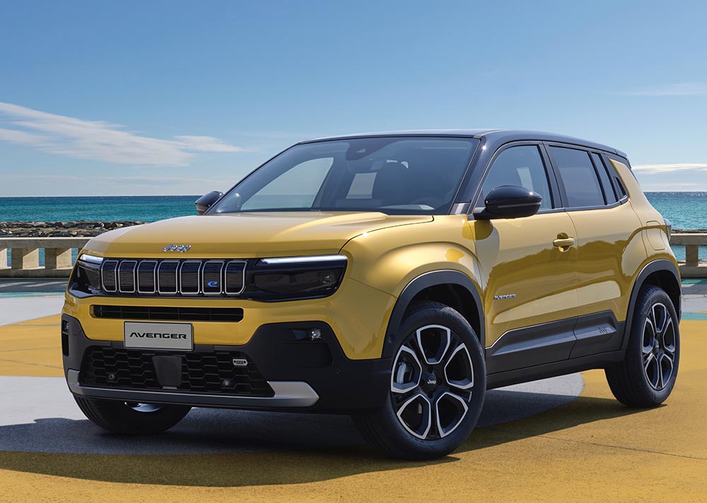 Mit dem Avenger bietet Jeep sein erstes Elektro-Modell an.