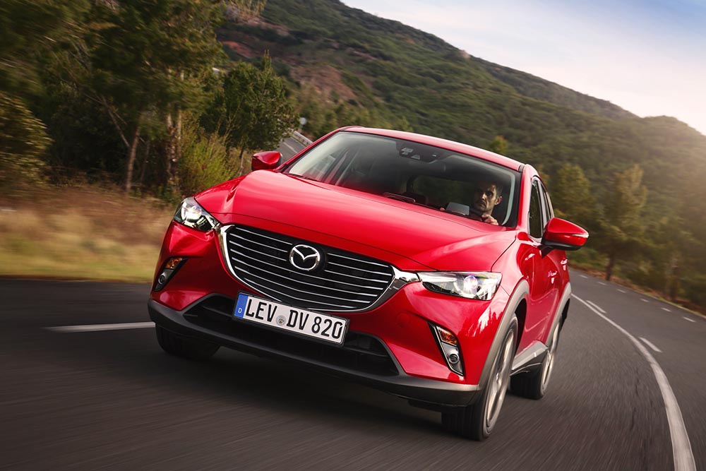 Dass auch SUV vom Markt verschwinden, zeigt der Mazda CX-3. 