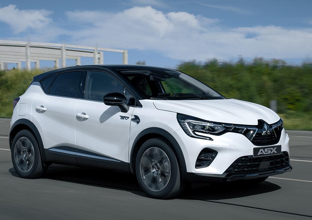 Beim neuen Mitsubishi ASX handelt es sich in Wirklichkeit um einen Renault Captur. 