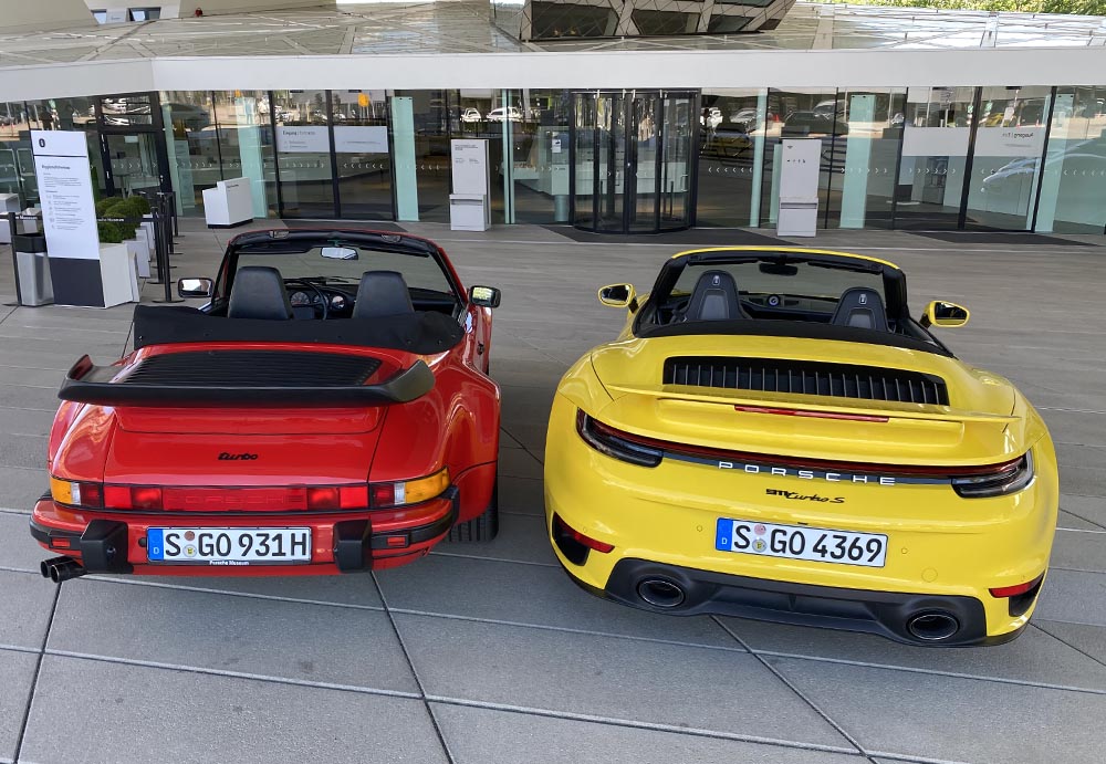 Der Klassiker ist deutlich schmaler als das aktuelle Modell.