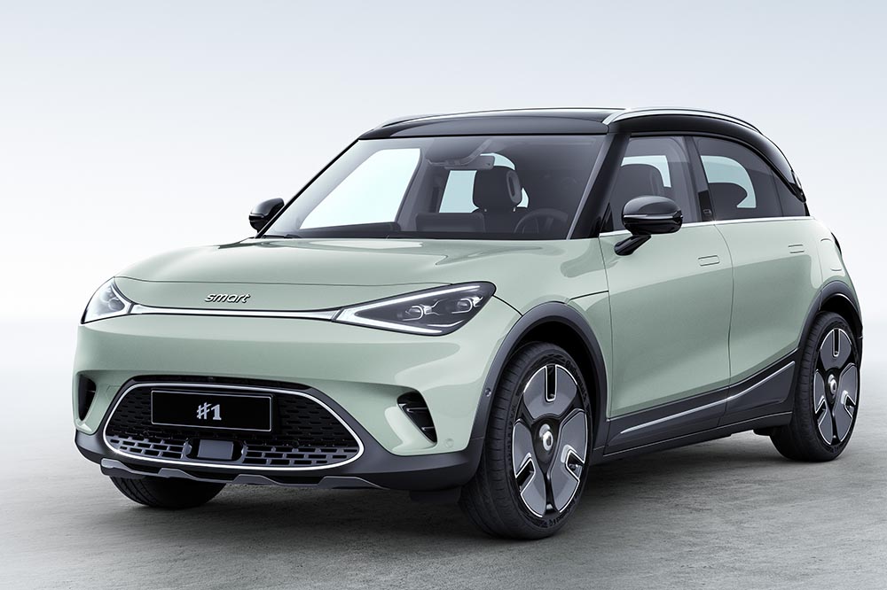 Mit dem kleinen SUV #1 beginnt für Smart 2023 eine neue Zeitrechnung.