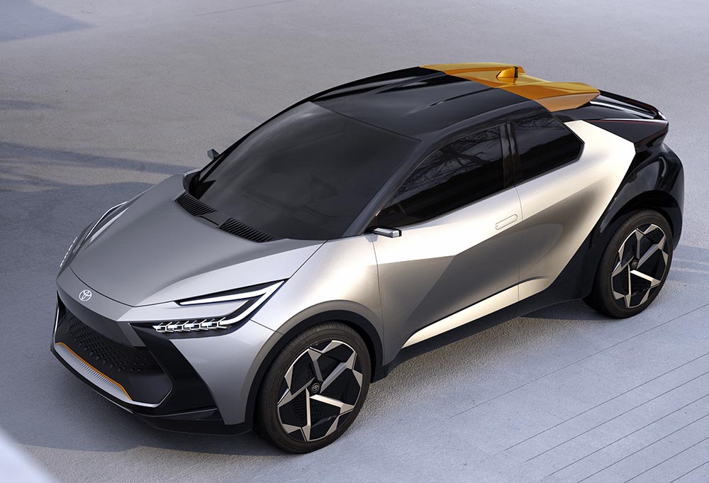 Mit dem seriennahen Concept Toyota C-HR Prologue geben die Japaner Ausblick auf einen bald erscheinenden Nachfolger des C-HR.