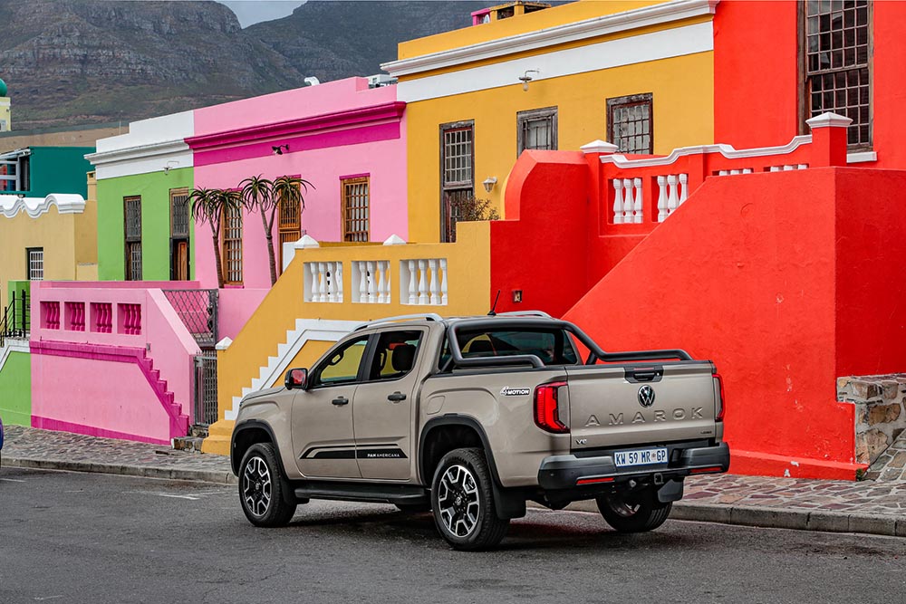 Gebaut und präsentiert wird der VW Amarok in Südafrika.