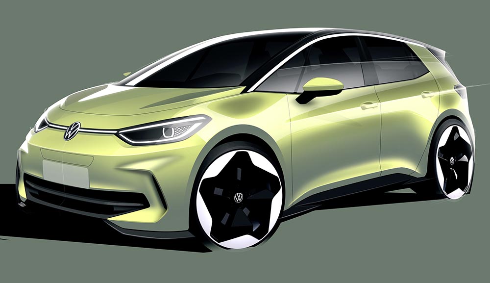 Im Frühjahr erhält der ID.3 ein Facelift.