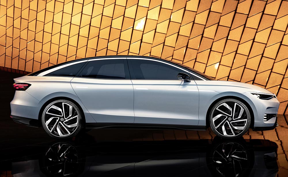 Mit dem ID.7 bringt VW Ende 2023 eine große Elektro-Limousine auf den Markt.