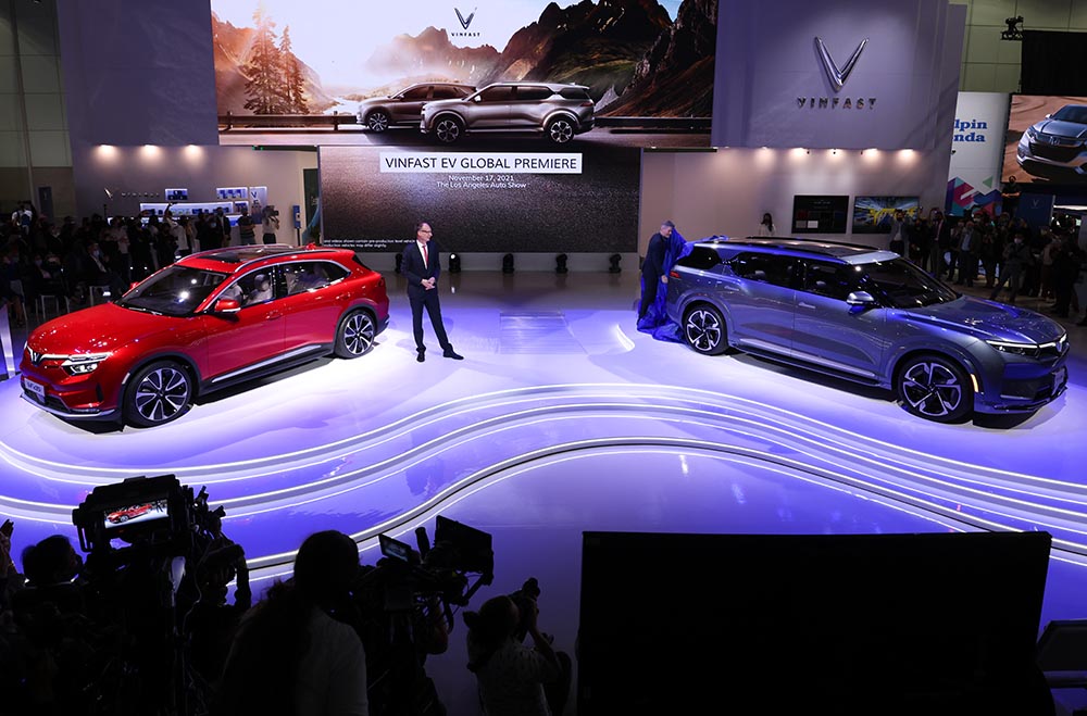 Vinfast für 2022 angekündigter Marktstart hat sich auf 2023 verschoben.