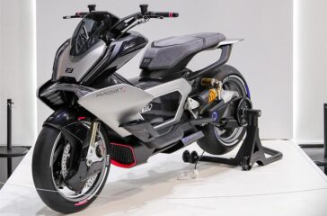 Zeeho, eine 2020 gegründete Elektro-Submarke des chinesischen Motorradherstellers CF Moto, hat mit dem Magnet Concept die Vision eines sportlichen E-Rollers vorgestellt