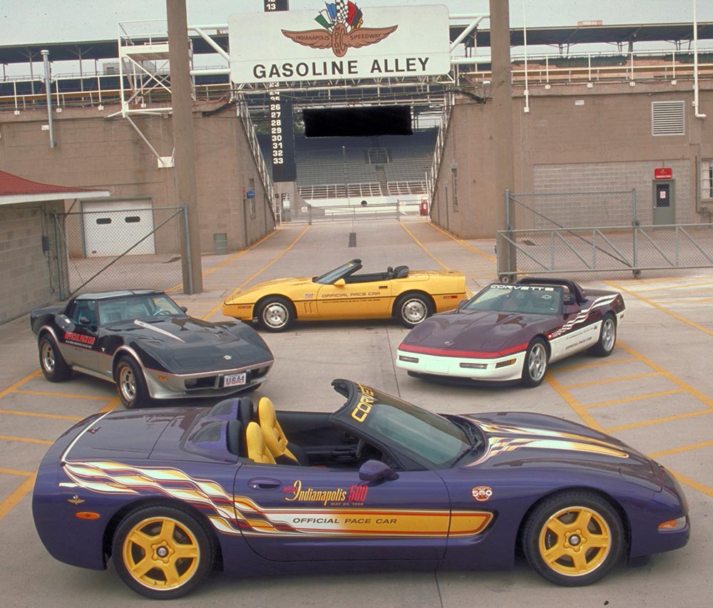 Die Corvette hat eine lange Geschichte als Pace Car bei den Indy 500.