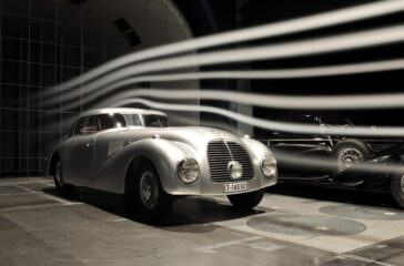 Der Mercedes 540K Stromlinie kam 1938 auf einen sensationellen cW-Wert von 0,36