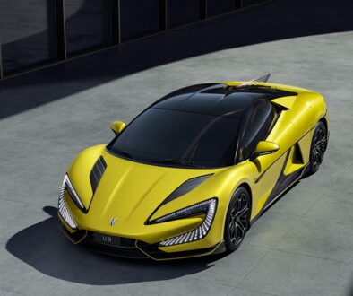 Sehr stark, sehr schnell: der Supersportwagen Yangwang U 9