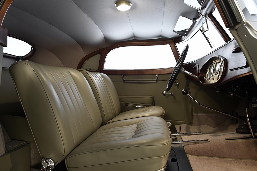 Auch das Interieur wurde stilecht restauriert.