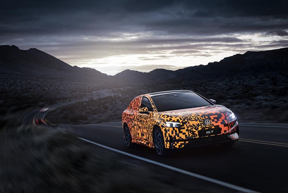 VW schickt in der zweiten Hälfte 2023 den ID.7 ins Rennen