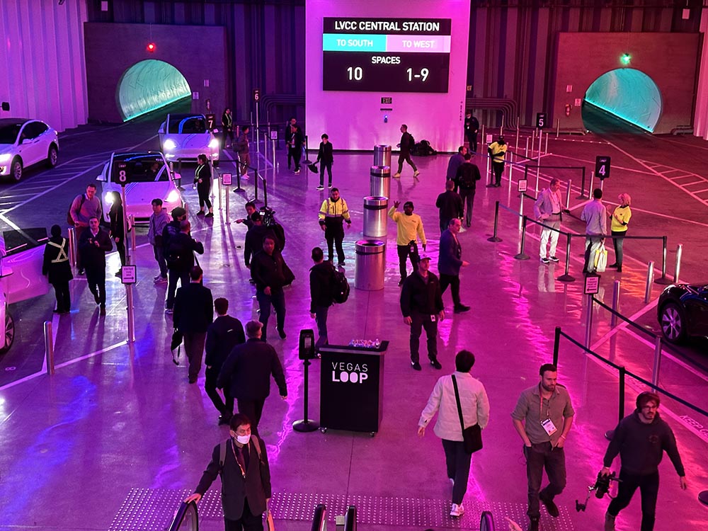 Musk hat die CES zur Präsentation gewählt.