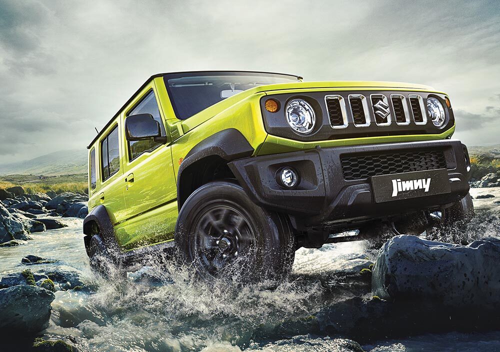 Den Suzuki Jimny gibt es nun auch als Fünftürer