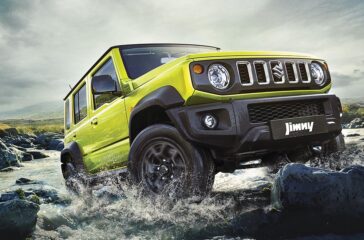 Den Suzuki Jimny gibt es nun auch als Fünftürer
