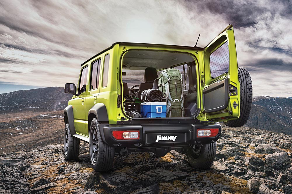 Dank der längeren Karosserie ist im Kofferaum mehr Platz für Abenteuergepäck.