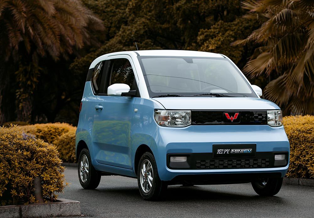 Ein Elektro-Kleinwagen von Wuling war 2022 Chinas meistverkauftes Auto