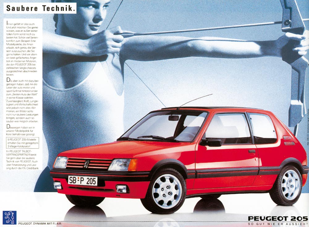 Im Februar 1984 wird der sportive 205 GTI eingeführt.