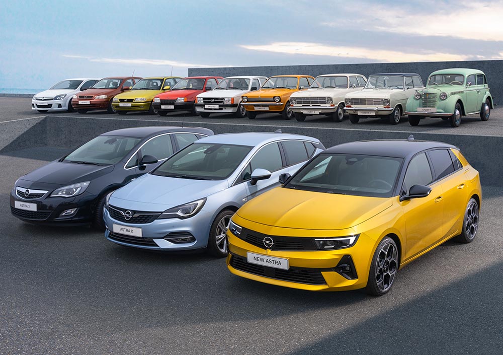 Vor allem Kompaktmodelle haben bei Opel eine lange Tradition.